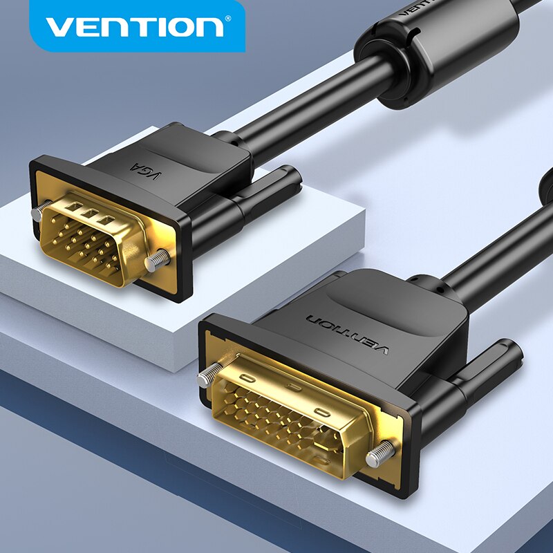 Vention DVI VGA ̺ 1080P 60Hz DVI-I 24 + 5 DVI..